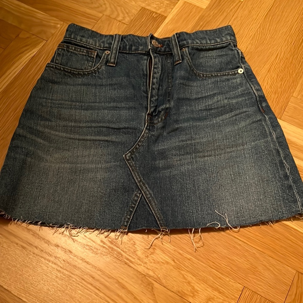 Madewell Jean Skirt